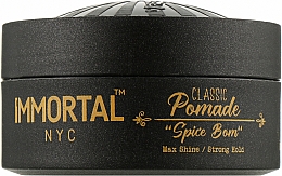 Парфумерія, косметика Класична помада для волосся - Immortal NYC Classic Pomade "Spice Bom"