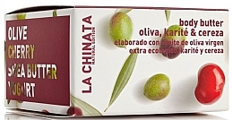 Парфумерія, косметика  Олія для тіла з оливи, ши та вишні - La Chinata Olive, Shea and Cherry Body Butter