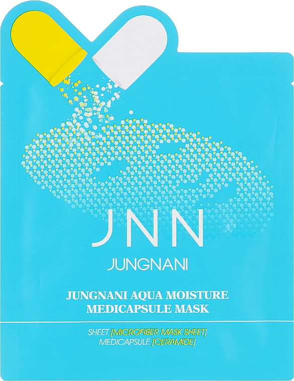 Маска зволожувальна з церамідами - Jungnani Aqua Moisture Ceramide Mask Sheet — фото N1