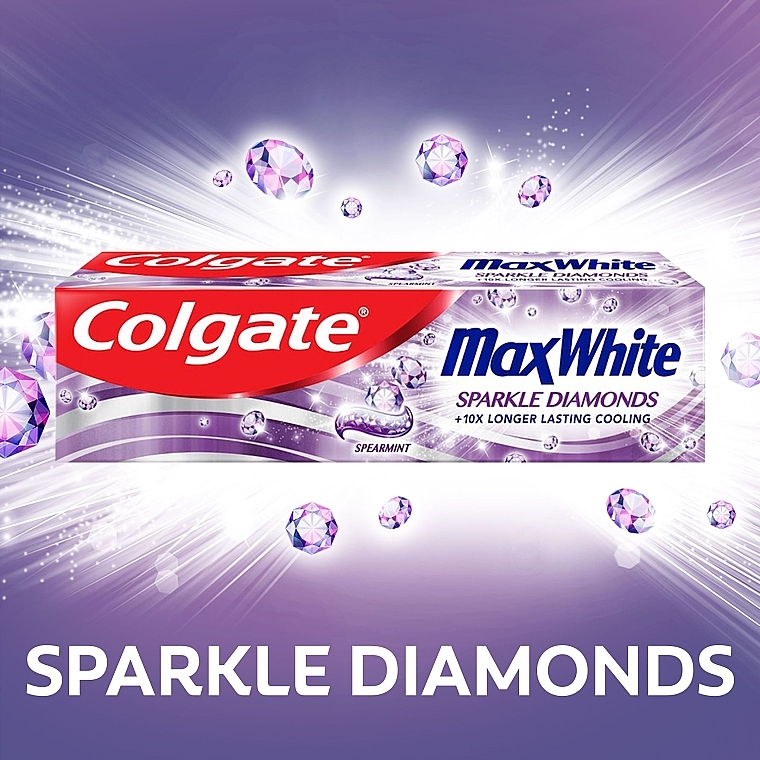 Зубная паста - Colgate Max White Sparkle Diamonds — фото N6