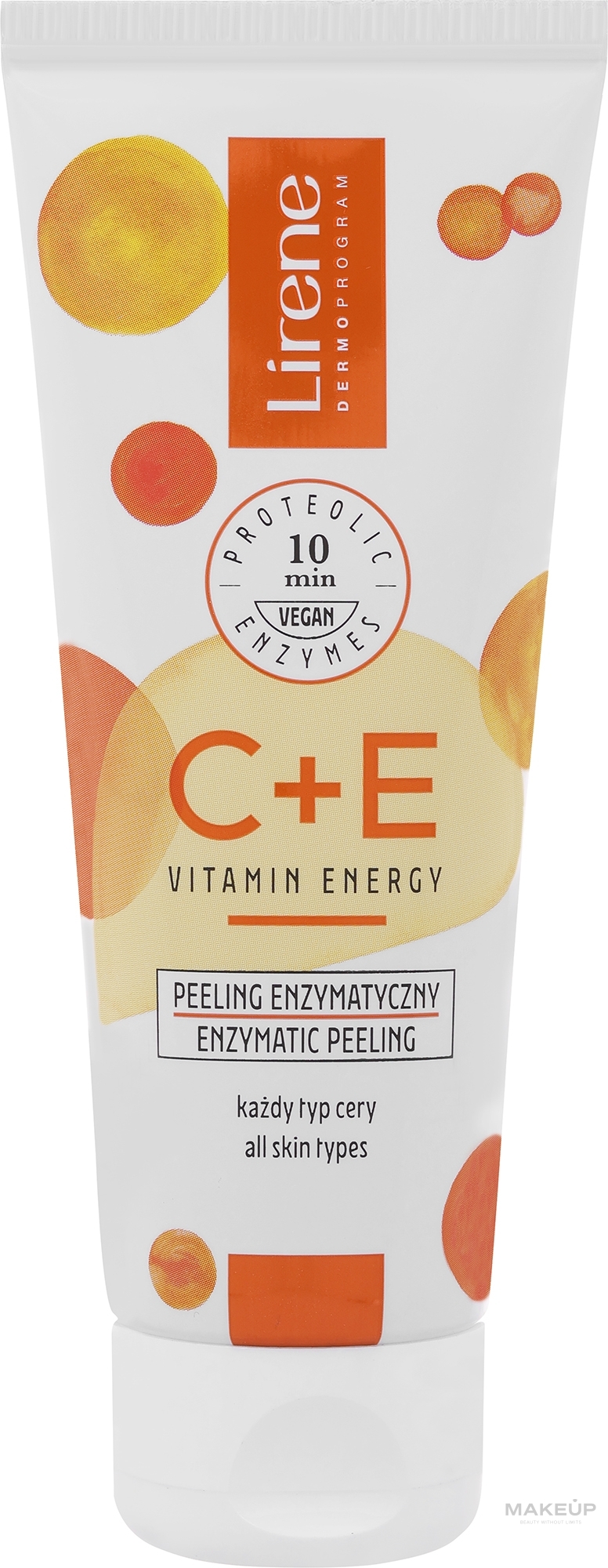 Відновлюючий ензимний пілінг - Lirene C+E Vitamin Energy — фото 75ml