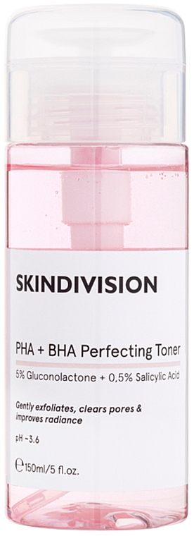 Тонік для обличчя - SkinDivision PHA + BHA Perfecting Toner — фото N1