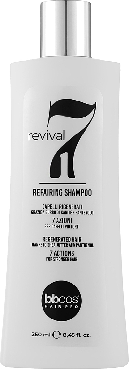 Відновлювальний шампунь для волосся - BBcos Revival 7 in 1 Repairing Shampoo