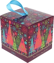 Парфумерія, косметика Набір "Адвент-календар", 24 продукти - Zmile Cosmetics Christmas Trees Cube Advent Calendar