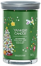 Ароматична свічка у склянці "Shimmering Christmas Tree", 2 ґноти - Yankee Candle Singnature — фото N1