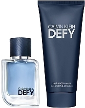 Calvin Klein Defy - Набір (edt/50ml + sh/gel/100ml) — фото N2