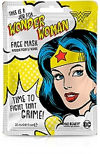 Тканинна маска для обличчя "Кавун" - Mad Beauty DC This Is A Job For Wonder Woman Face Mask — фото N1