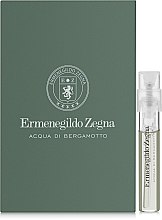 Духи, Парфюмерия, косметика Ermenegildo Zegna Acqua di Bergamotto - Туалетная вода (пробник)