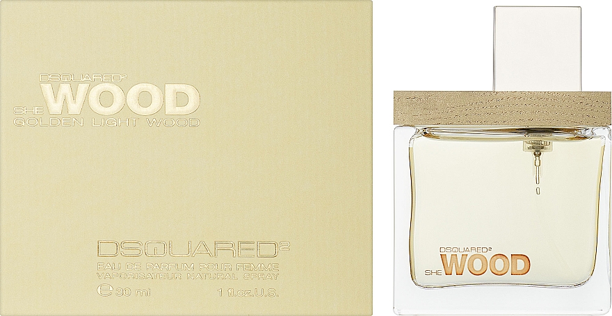 DSQUARED2 She Wood Golden Light Wood - Парфюмированная вода — фото N2