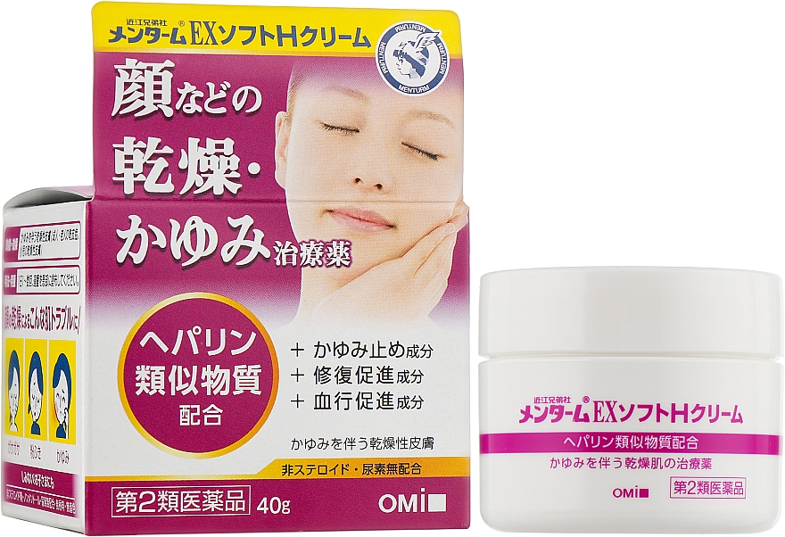 Крем противовоспалительный для лица - Omi Brotherhood Menturm Ex Soft Cream — фото N2