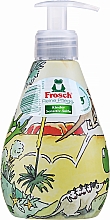 Детское жидкое мыло с дозатором - Frosch Kids Sensitive Soap — фото N3