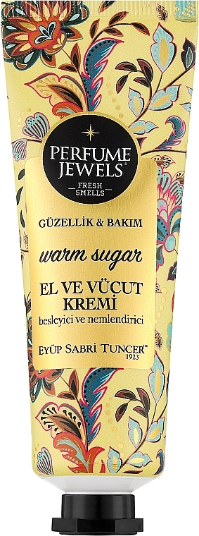 Парфумований крем для рук і тіла - Eyup Sabri Tuncer Warm Sugar Hand Cream — фото N1