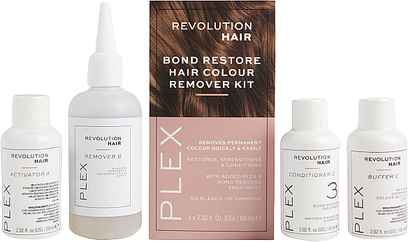 Средство для удаления краски с волос - Revolution Haircare Plex Hair Colour Remover — фото N2