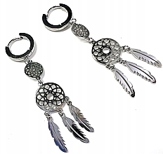 Сережки жіночі, ловець снів, срібні - Lolita Accessories — фото N1