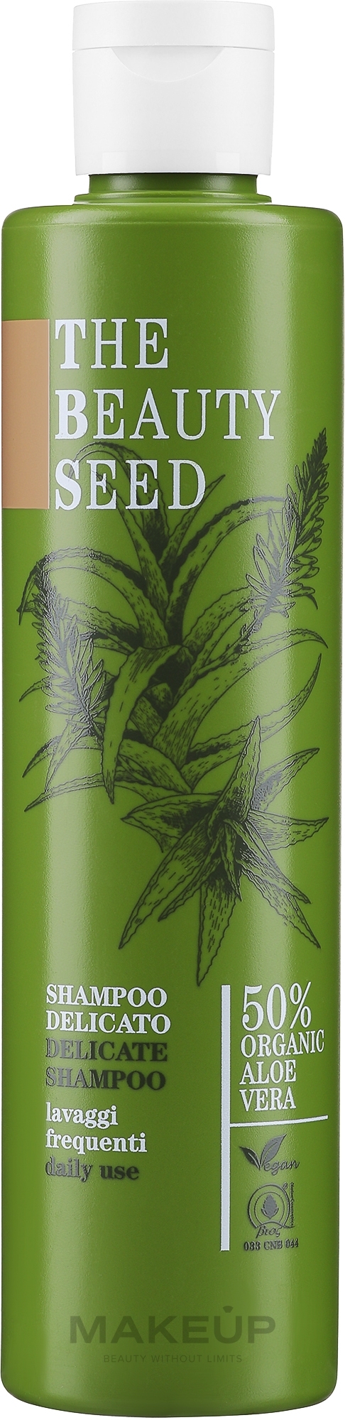 Ніжний шампунь для частого використання - Bioearth The Beauty Seed Delicate Shampoo — фото 250ml