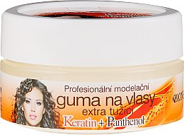 Духи, Парфюмерия, косметика Воск для волос - Bione Cosmetics Keratin + Panthenol Professional Extra Strong Sculpting Rubber