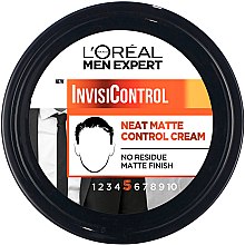 Духи, Парфюмерия, косметика Крем средней фиксации для укладки волос - L'Oreal Paris Men Expert InvisiControl Neat Matte Control Cream