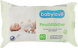 Парфумерія, косметика Вологі серветки для дітей - Babylove Feuchttucher