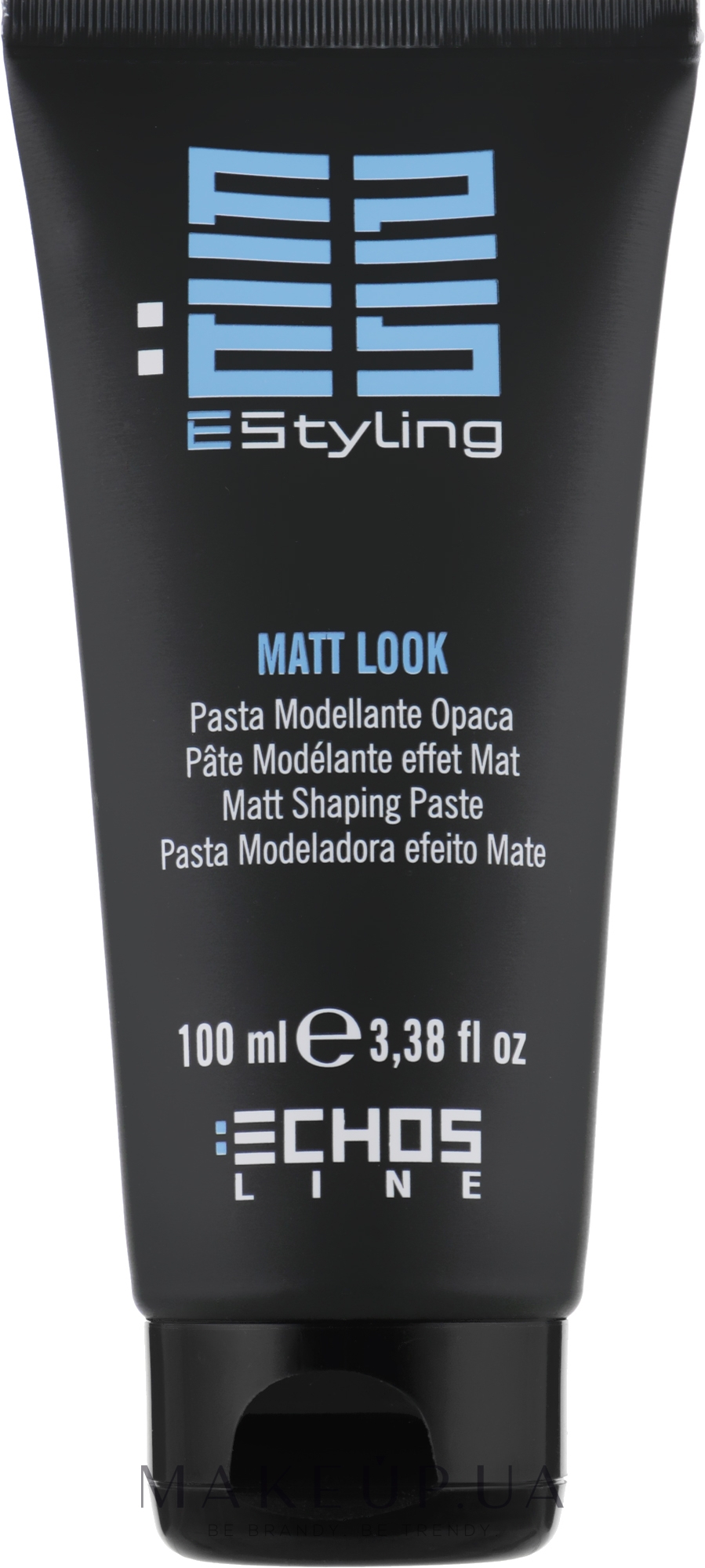 Матовая моделирующая паста для волос - Echosline Styling Matt Shaping Paste — фото 100ml