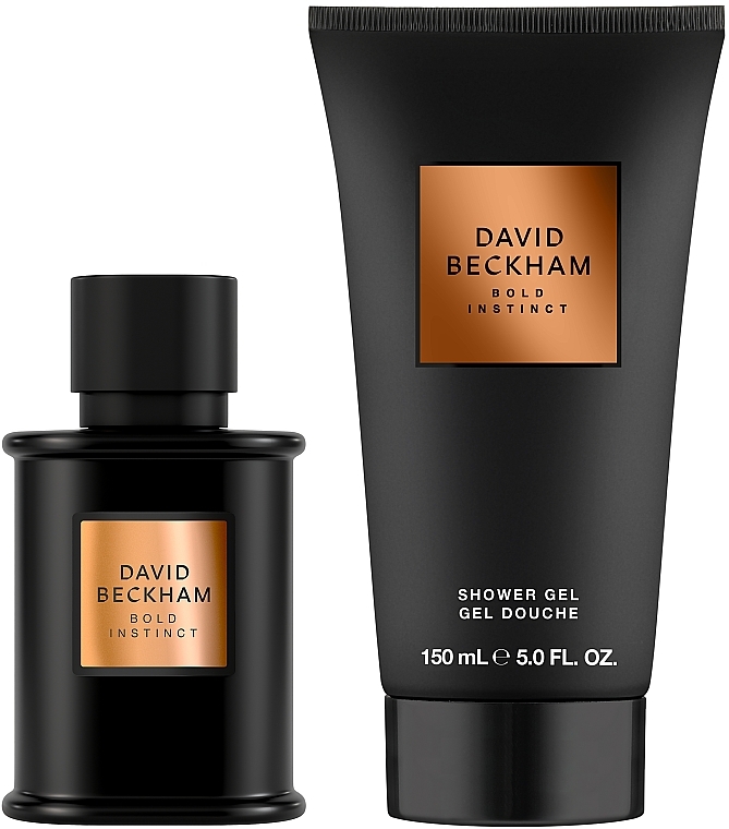 David Beckham Bold Instinct - Набор (edp/50ml + sh/gel/150ml) — фото N2