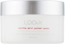 Подушечки для шкіри, з AHA, BHA кислотами - LOOkX Derma Skin Polish Pads — фото N1