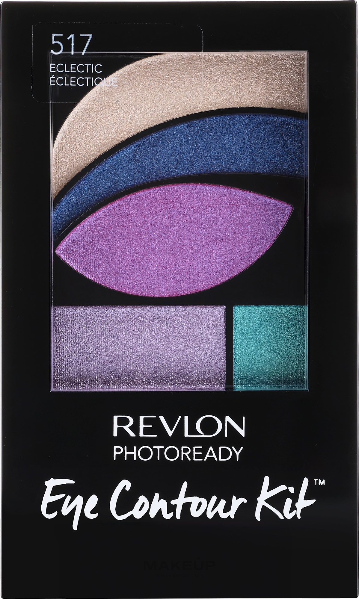 Палетка для макияжа глаз - Revlon PhotoReady Primer, Shadow + Sparkle — фото 517 - Eclectic
