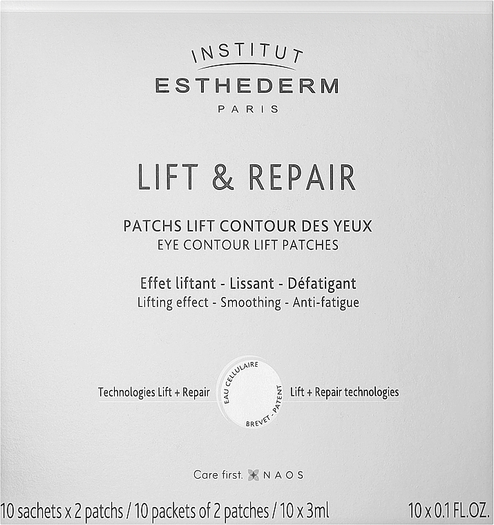 Біоліфтингові патчі - Institut Esthederm — фото N1