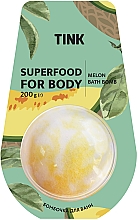 Бомбочка-гейзер для ванны "Дыня" - Tink Superfood For Body Melon Bath Bomb — фото N1