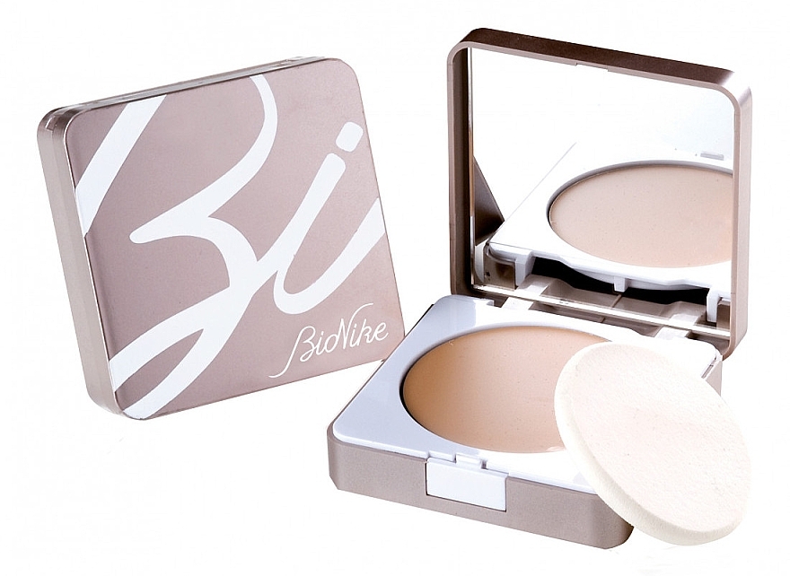 Компактная пудра - BioNike Defence Color Second Skin Compact Foundation — фото N1