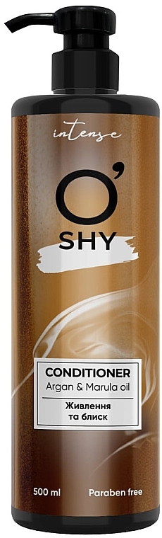 Кондиционер "Питание и блеск" - O'Shy Intense Argan & Marula Oil — фото N1