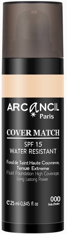 Тональная основа - Arcancil Paris Cover Match Foundation SPF 15 — фото N1