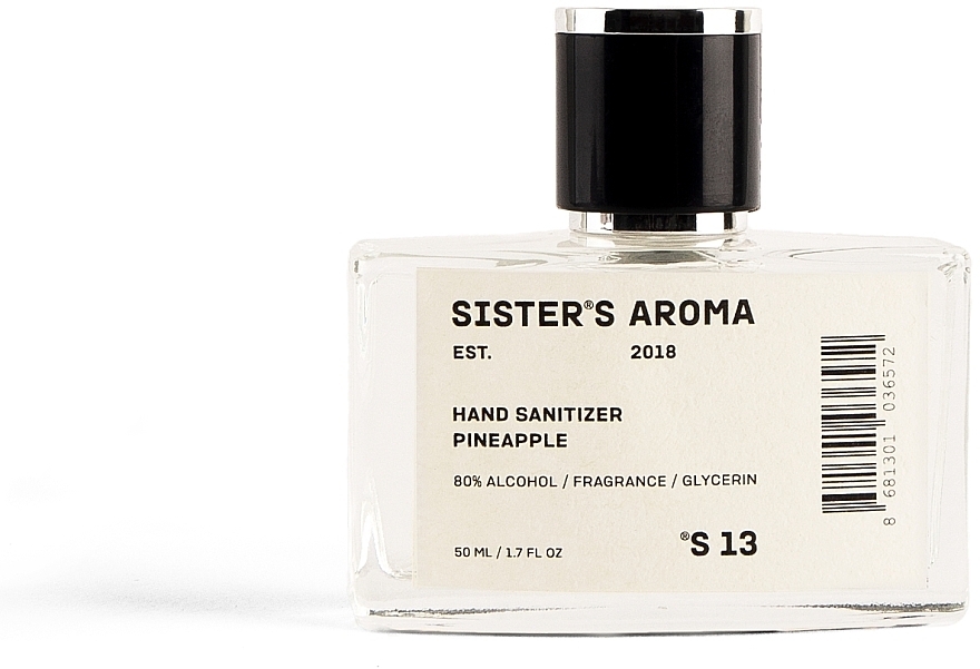 Дезінфікувальний засіб для рук - Sister's Aroma 13 Hand Sanitizer — фото N1
