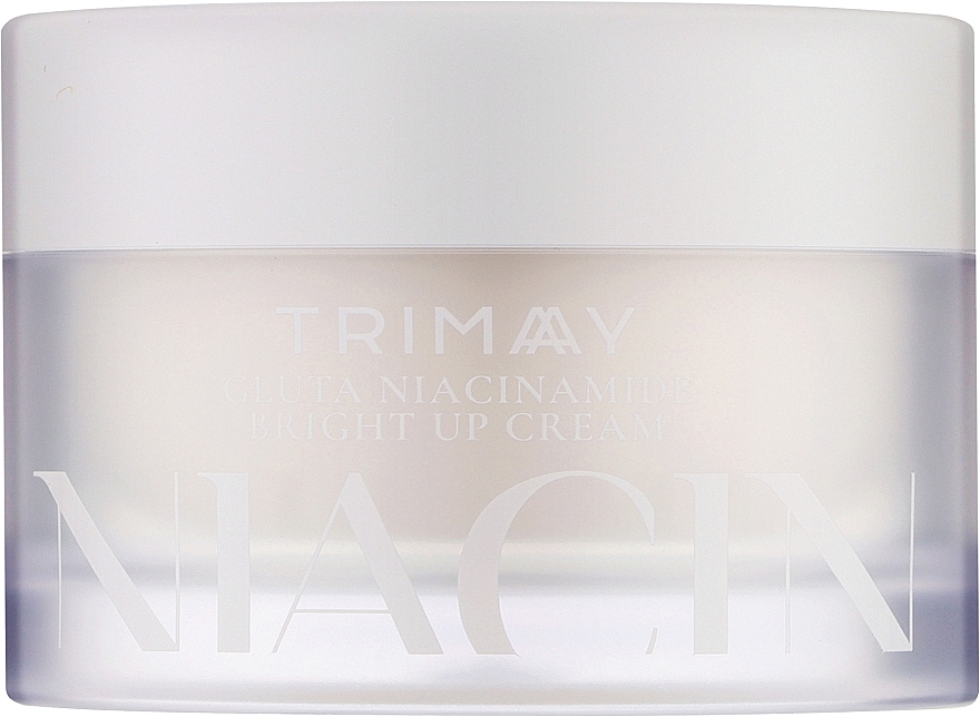 Осветляющий крем на основе рисовых отрубей с ниацинамидом - Trimay Gluta Niacinamide Bright Up Cream — фото N1