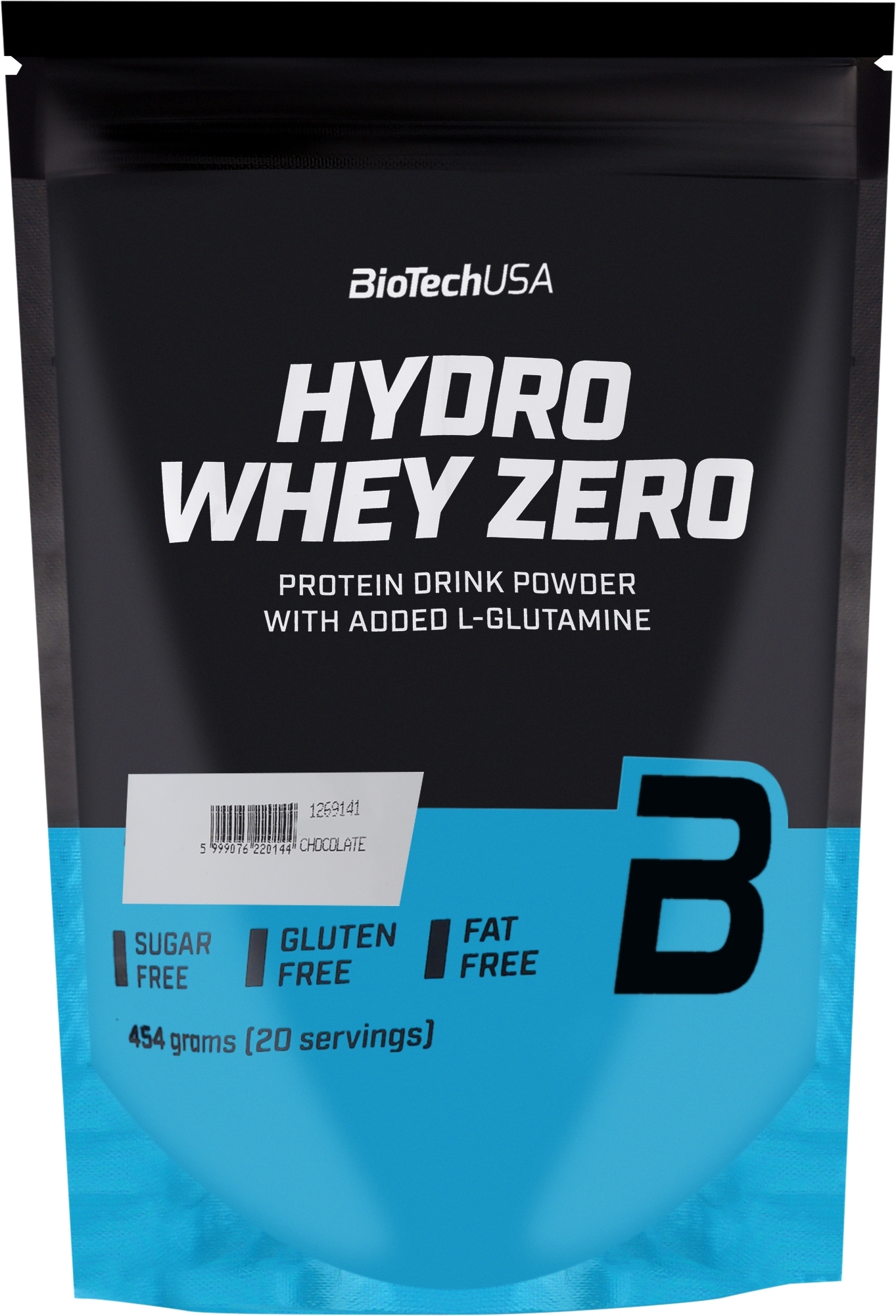 Протеїн "Шоколад" - BiotechUSA ISO Whey Zero Lactose Free Chocolate Protein — фото 454g