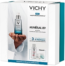 Парфумерія, косметика Набір - Vichy Mineral 89 (booster/50ml + water/100ml + f/cr/15ml + f/cr/15ml)