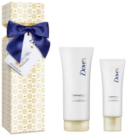 Набір - Dove Derma Spa Goodness Set (b/lot/200ml + h/cr/75ml)