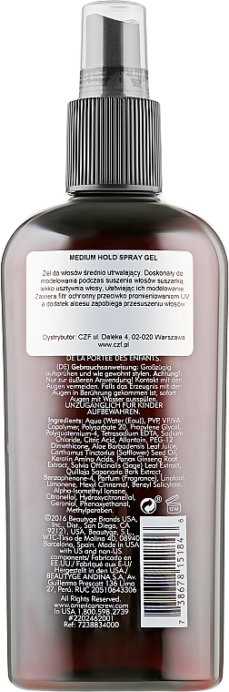 Спрей-гель середнього ступеня фіксації - American Crew Classic Spray Gel — фото N2