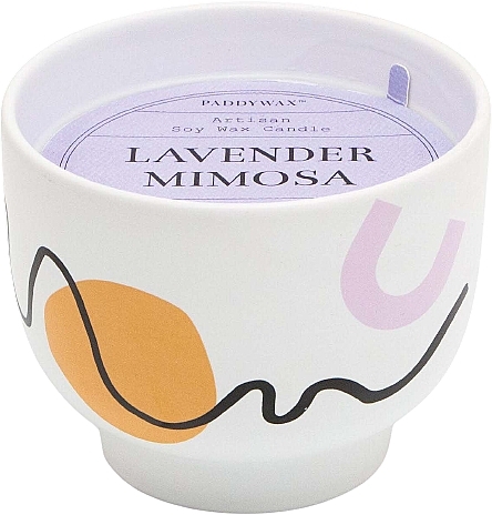 Ароматическая свеча - Paddywax Wabi Sabi Lavender Mimosa — фото N2