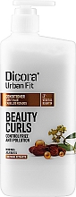 Кондиционер для вьющихся волос - Dicora Urban Fit Conditioner Beauty Curls Control Frizz — фото N3