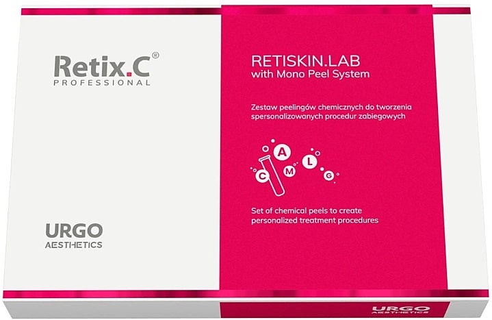 Набор для пилинга - Retix.C Retiskin.Lab with Mono Peel System (peel/5x20ml) — фото N1