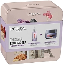 Парфумерія, косметика Набір - L'Oreal Paris Revitalift Filler Case (serum/50ml + f/cr/50ml)