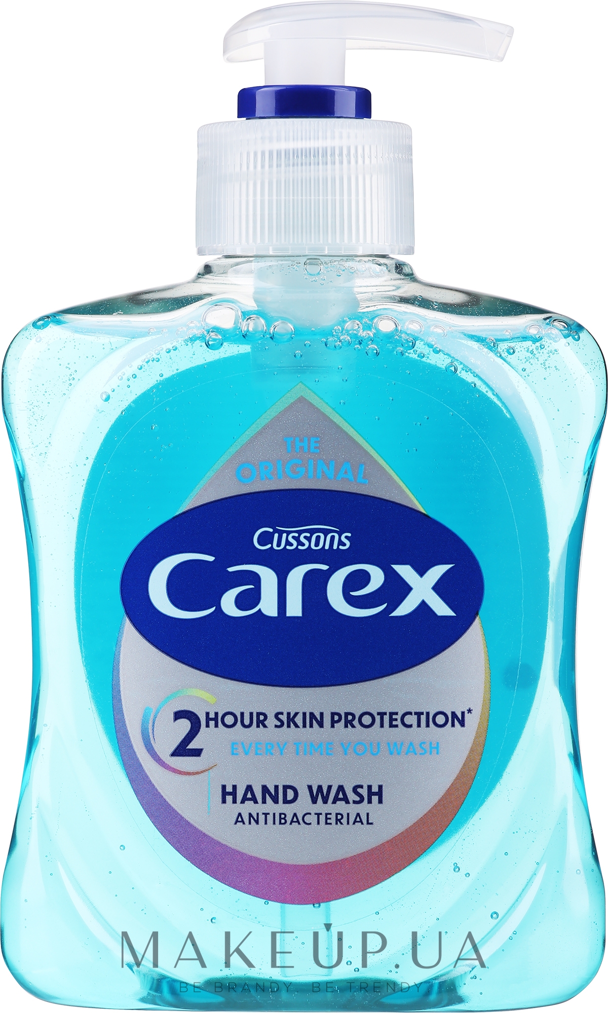 Рідке антибактеріальне мило - Carex Pure Blue Hand Wash — фото 250ml