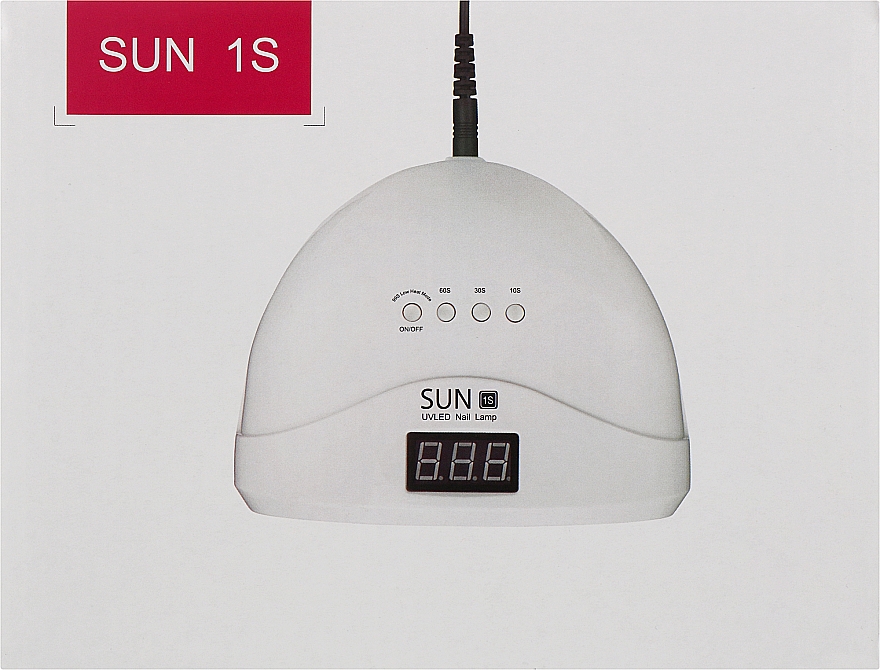 Лампа UV/LED, белая - Sun 1S White 48W — фото N3