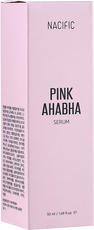 Сироватка для обличчя з екстрактом кавуна, АНА й ВНА кислотами - Nacific Pink AHA BHA Serum — фото N1