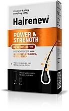 Парфумерія, косметика Інноваційний комплекс для волосся "3D-ефект: міцність, блиск, об'єм" - Hairenew Power & Strength Ultra Triple Action