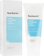 Кремовая очищающая пенка - Real Barrier Cream Cleansing Foam — фото N4