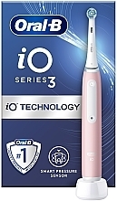 Електрична зубна щітка, розова - Oral-B iO Series 3  — фото N1