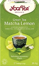 Парфумерія, косметика Органічний зелений чай "Матча з лимоном" - Yogi Tea Green Tea Matcha Lemon