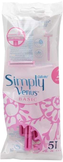 Одноразовые бритвенные станки - Gillette Simply Venus 2 Basic