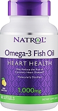 Духи, Парфюмерия, косметика Рыбий жир, 1,000 mg, 150 капсул - Natrol Omega-3 Fish Oil Natural Lemon Flavor